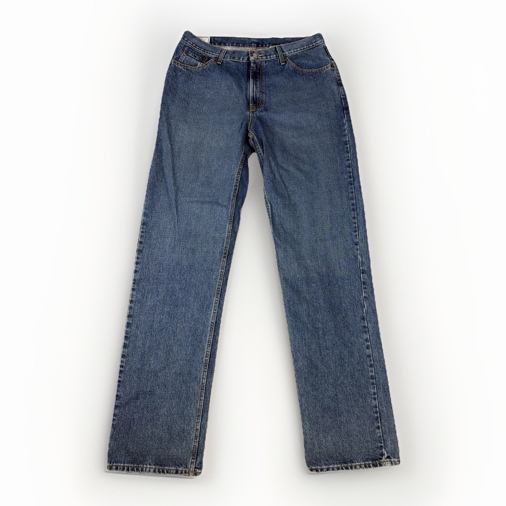 Stetson Jeans Men 38x38‎ Blue Standard Straight Leg No. 1520 Denim 100% Cotton